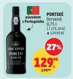 Penny Market PORTSKÉ červené nabídka