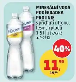 Penny Market MINERÁLNÍ VODA PODĚBRADKA PROLINIE nabídka