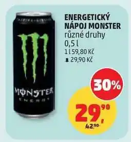 Penny Market ENERGETICKÝ NÁPOJ MONSTER nabídka