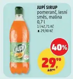 Penny Market Jupí sirup nabídka
