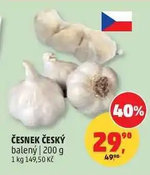 Penny Market ČESNEK ČESKÝ nabídka