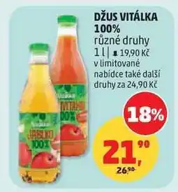 Penny Market DŽUS VITÁLKA 100% nabídka