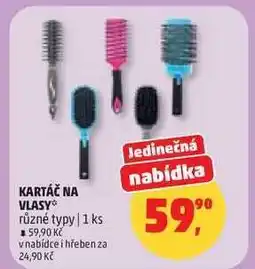 Penny Market KARTÁČ NA VLASY nabídka