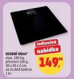 Penny Market OSOBNÍ VÁHA nabídka