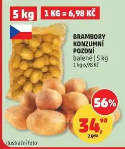 Penny Market Brambory konzumní pozdní nabídka