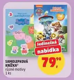 Penny Market SAMOLEPKOVÁ KNÍŽKA nabídka