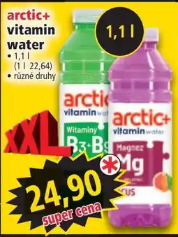Norma arctic+ vitamin water nabídka