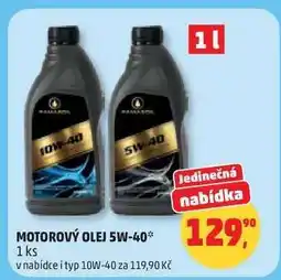 Penny Market MOTOROVÝ OLEJ 5W-40 nabídka