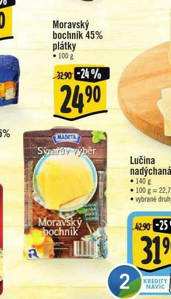 Jip Moravský bochník 45% plátky nabídka