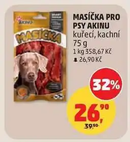 Penny Market MASÍČKA PRO PSY AKINU nabídka