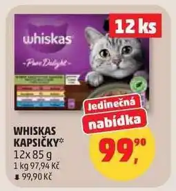 Penny Market Whiskas Kapsičky nabídka