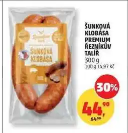 Penny Market Šunková klobása Premium Řezníkův talíř nabídka