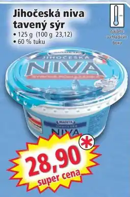 Norma Jihočeská niva tavený sýr nabídka