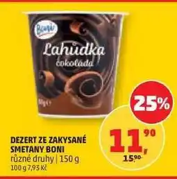 Penny Market DEZERT ZE ZAKYSANÉ SMETANY BONI nabídka