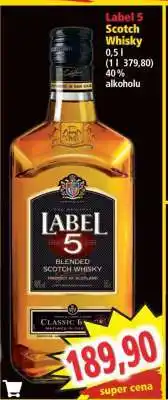Norma LABEL 5 Scotch whisky nabídka
