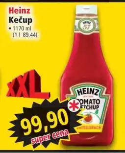 Norma HEINZ kečup nabídka