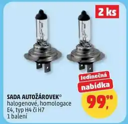 Penny Market Sada autožárovek nabídka