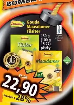 Norma Gouda Maasdamer Tilsiter nabídka