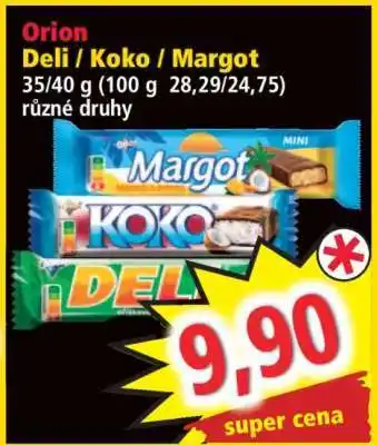 Norma Orion Deli / Koko / Margot nabídka