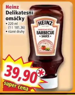 Norma Heinz Delikatesní omáčky nabídka