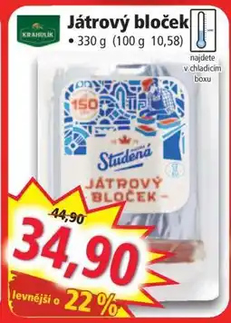 Norma Játrový bloček nabídka