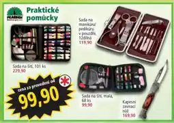 Norma Sada na manikúru/pedikúru v pouzdře, 12dílná nabídka