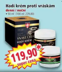 Norma Hadí krém proti vráskám nabídka