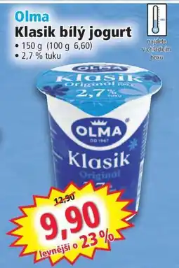 Norma Olma Klasik bílý jogurt nabídka
