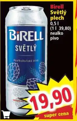 Norma BIRELL SVĚTLÝ plech nabídka