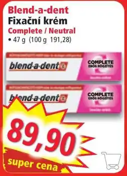 Norma BLEND-A-DENT Fixační krém nabídka