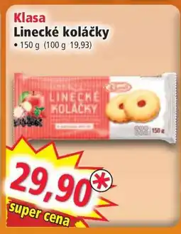 Norma KLASA Linecké koláčky nabídka