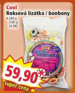Norma Cool Roksová lízátka / bonbony nabídka