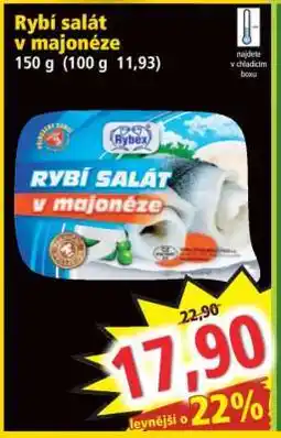 Norma Rybí salát v majonéze nabídka