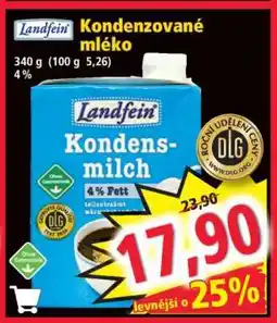 Norma Landfein Kondenzované mléko nabídka