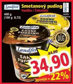Norma Smetanový puding nabídka