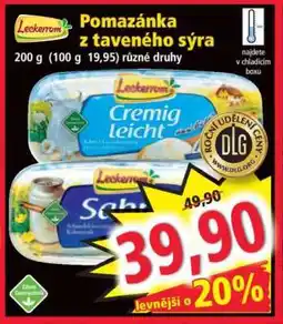 Norma Pomazánka z taveného sýra nabídka