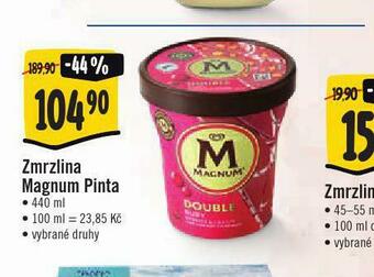 Jip Zmrzlina magnum pinta nabídka