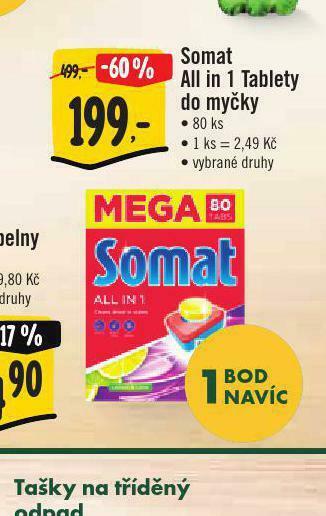 Jip Somat all in 1 tablety do myčky nabídka