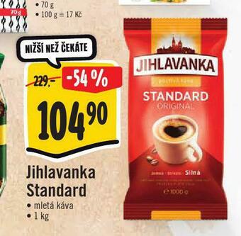 Jip Jihlavanka standard mletá káva nabídka