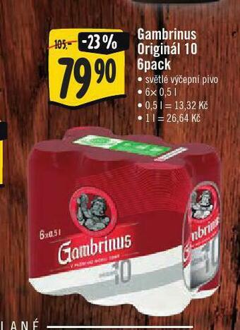 Jip Pivo gambrinus originál nabídka