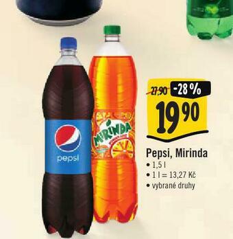 Jip Pepsi 1,5l nabídka