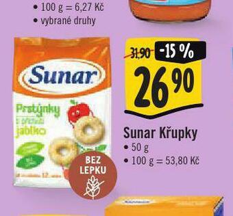 Jip Sunar křupky nabídka