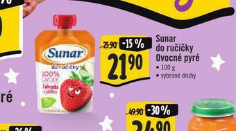 Jip Sunar do ručičky ovocné pyré nabídka