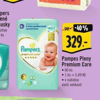 Jip Pampers dětské plenky nabídka