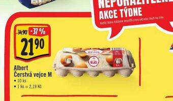 Jip Albert čerstvá vejce m 10 ks nabídka