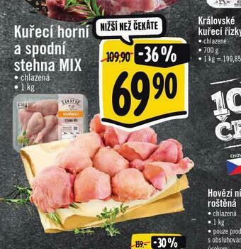 Albert Kuřecí horní a spodní stehna mix nabídka