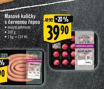 Albert Masové kuličky s červenou řepou nabídka