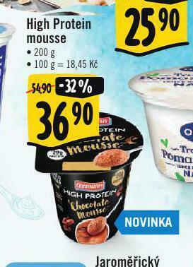 Albert High protein mousse nabídka