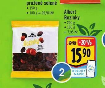Albert Albert rozinky nabídka