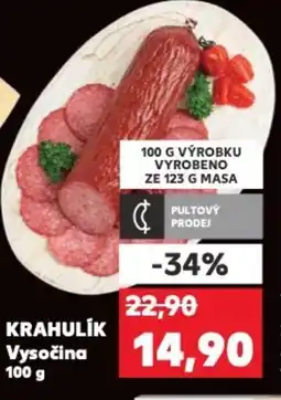 Kaufland KRAHULIK Vysočina nabídka